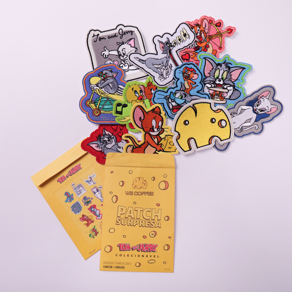 3 Patch Surpresa Tom e Jerry®